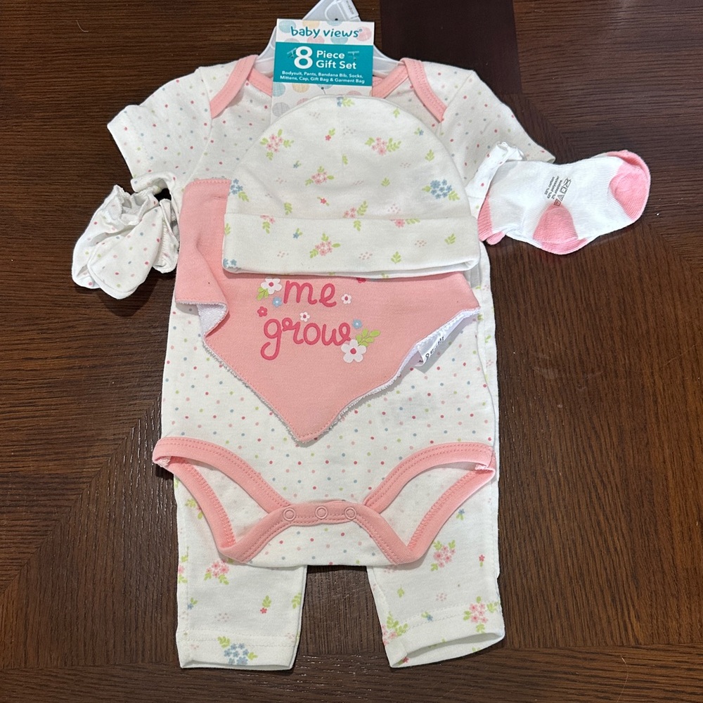 Baby Girls' Floral Set